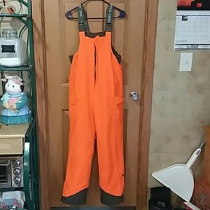 Youth blaze orange hunting pants size XL (14/16)